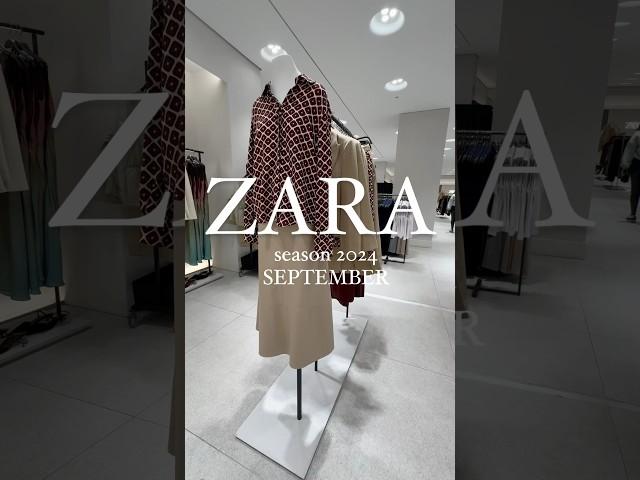 ZARA  Autumn collection 2024/ SEPTEMBER