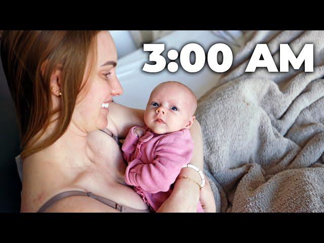 24 HOURS NURSING A NEWBORN BABY