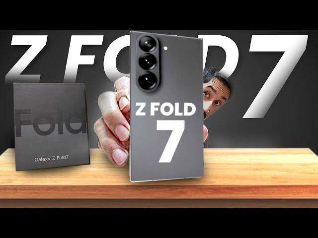Samsung Galaxy Z Fold 7 - FINALLY, WORLD'S FIRST Fold to go this far...!