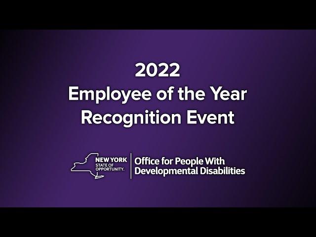 OPWDD Employee of the Year 2022