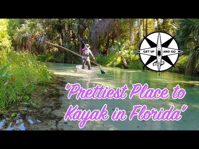 Kayaking Florida Rock Springs Run in Clear Kayaks!