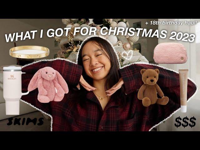 WHAT I GOT FOR CHRISTMAS (+18TH BIRTHDAY HAUL) | Vlogmas Day 25