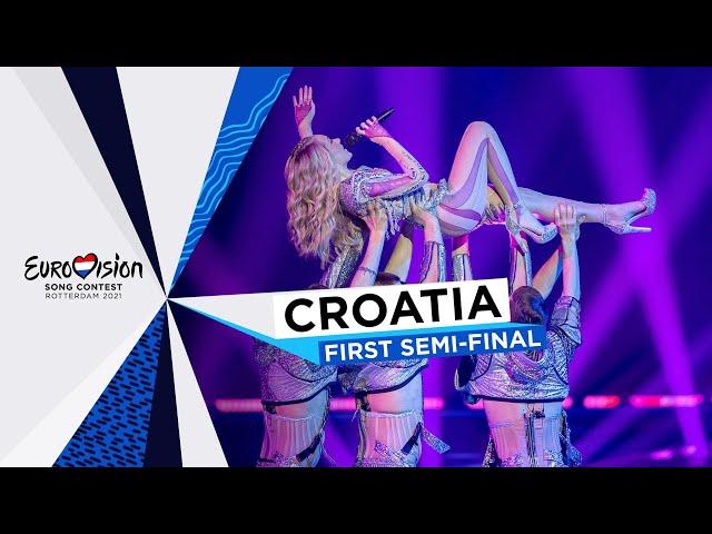 Albina - Tick-Tock - LIVE - Croatia  - First Semi-Final - Eurovision 2021