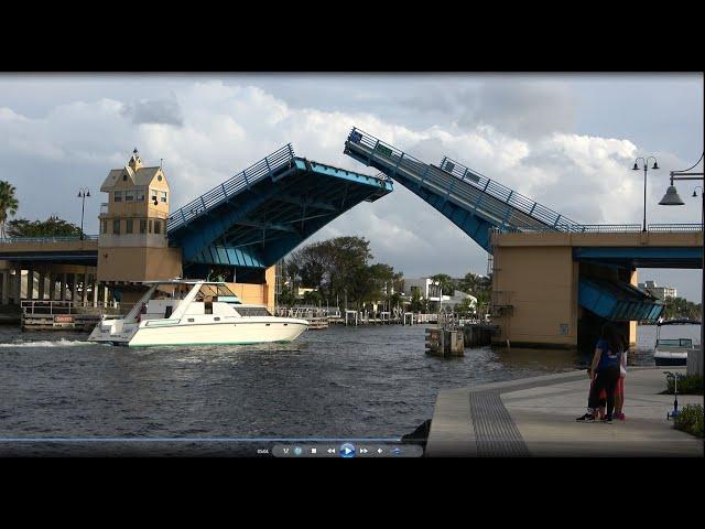 Hillborro Beach Blvd Drawbridge Opening and Closing