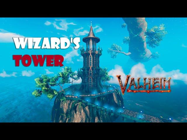 Wizard's Tower  - Valheim Ashlands build