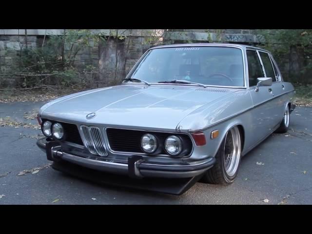 Баварское ретро  BMW 1972 года на stance