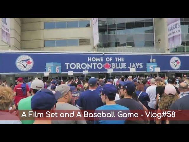 A Film Set and A Baseball Game - Vlog#58