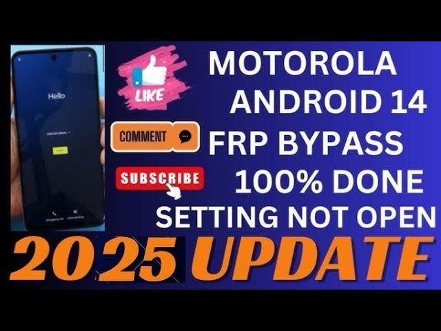 moto edge 40 neo frp unlock setting not open android 14 without pc,moto g75 frp bypass