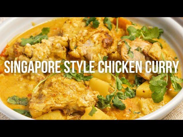 Singapore Style Chicken Curry