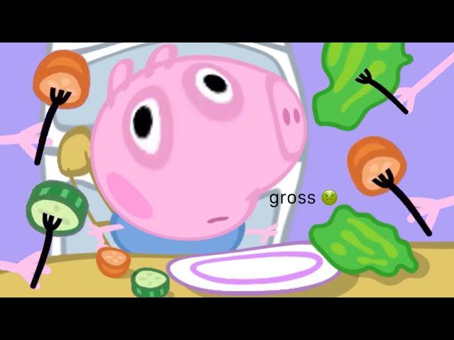 i edited peppa pig so george will eat his vegetables - part 6 