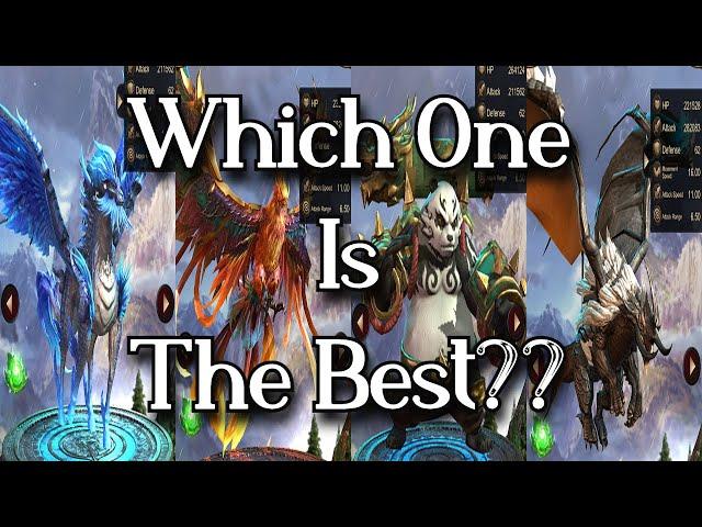 Which Beast to Choose in War and Order?