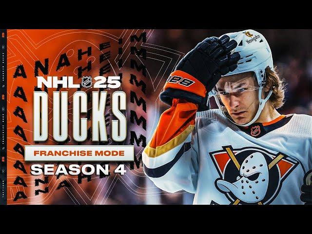 NHL 25: ANAHEIM DUCKS FRANCHISE MODE - SEASON 4