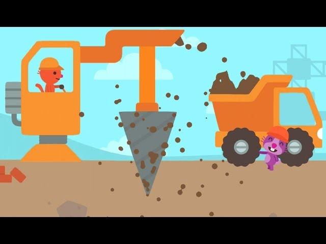 Sago Mini Trucks and Diggers, Cranes and Bulldozers Kids games by Sago Sago