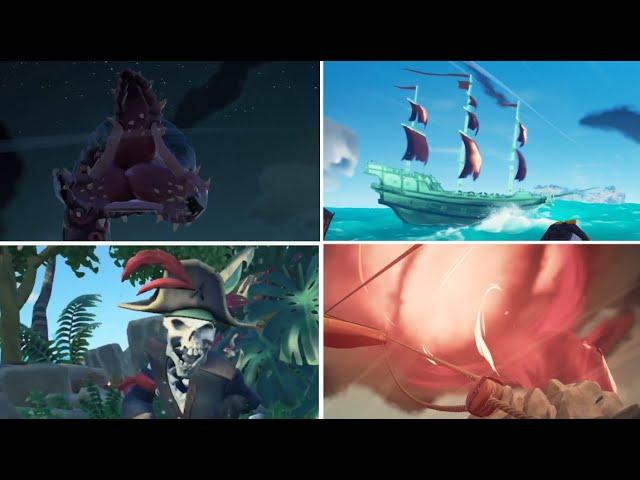 All Boss Fights collection - Sea of Thieves