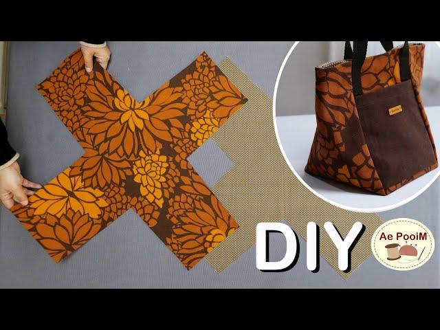 How to make a simple tote bag that you will be amazed!