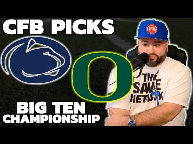 Penn State vs Oregon Big Ten Championship Picks - College Football Picks With Kyle Kirms