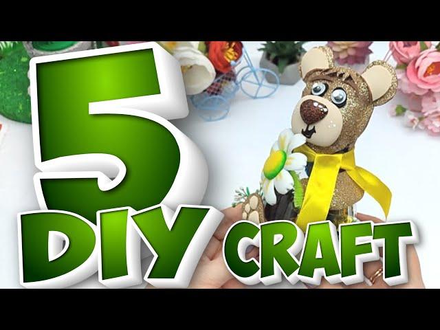 5 Ideas  Creative Handmade Craft Ideas Beautiful Gifts & Home Decor