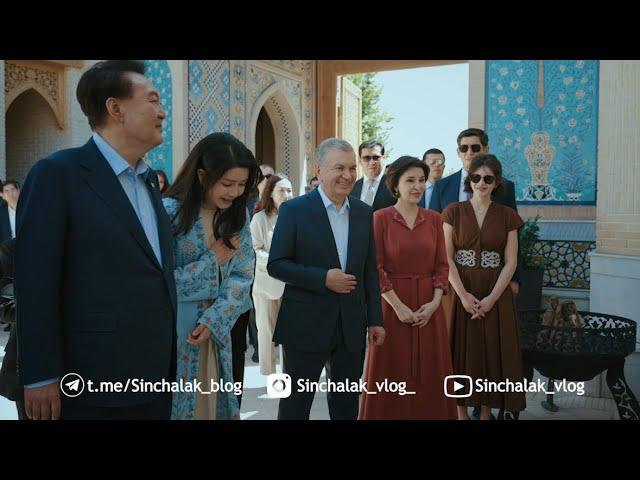Koreya Prezidentiga samarqandcha kelin salom