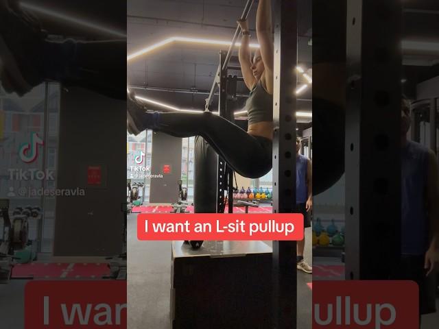Hanging L-sit Attempt #ytshorts #shorts #lsit #hanging #tighthamstrings