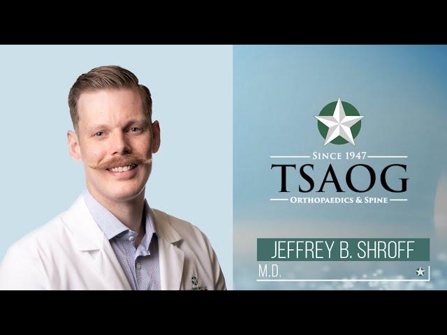 Meet Jeffrey B. Shroff, MD - Sports Medicine Surgeon