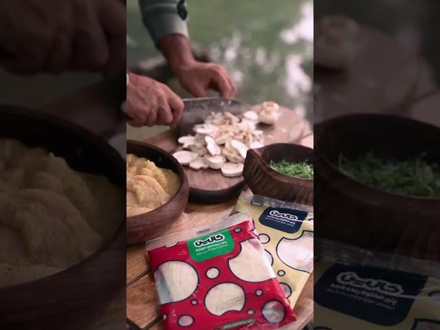 میان وعده جذاب پنیری در دل جنگل