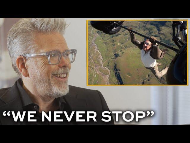 Christopher McQuarrie explains the strange process of making MISSION: IMPOSSIBLE films