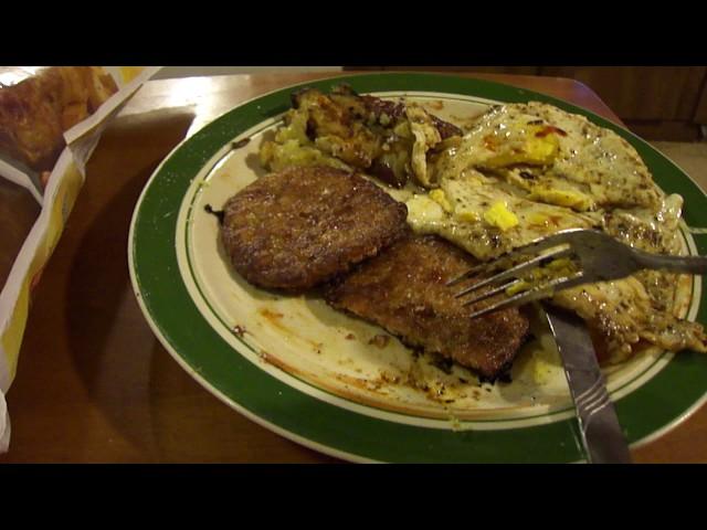 Breakfast best original pork sausage patties with eggs