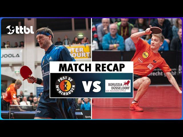 MÜHLHAUSEN vs. DÜSSELDORF (Tischtennis Bundesliga Recap) | 2025 Matchday 13