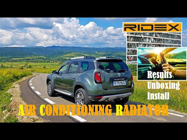 Summer Driving AC Tips - The car's air conditioning radiator testing, unboxing and install