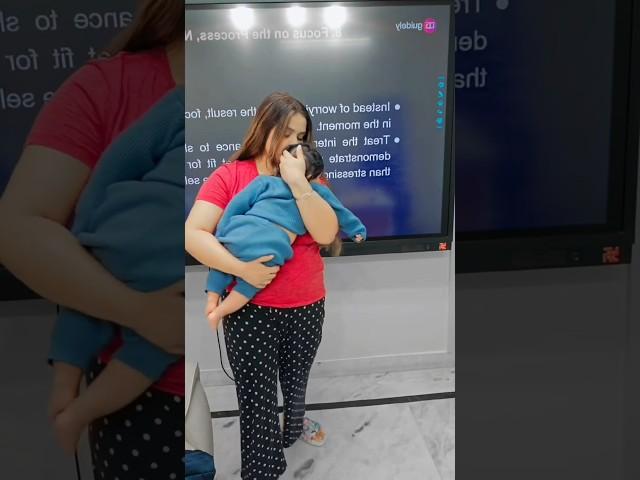 Current Life Update With Work | Minakshi Ma'am  with her baby ️ | Minakshi Varshney #youtubeshorts