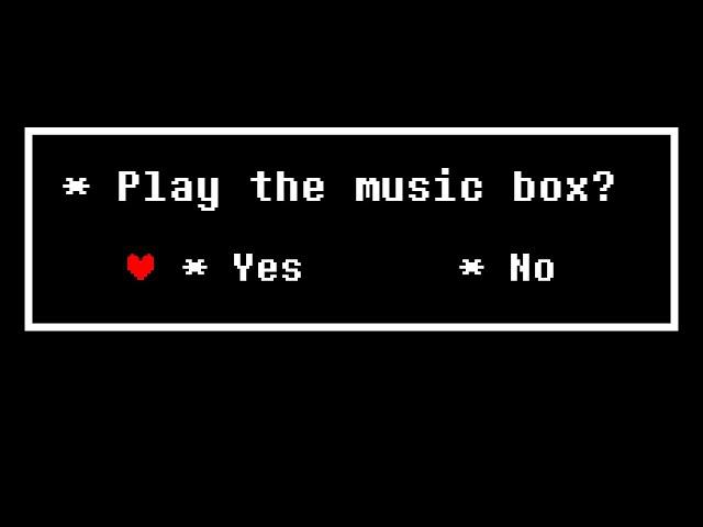 Play the music box?