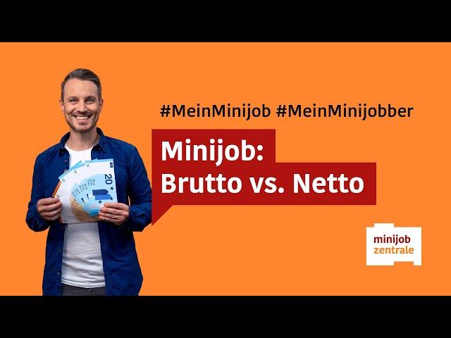 Minijob: So viel Netto bleibt vom Brutto!