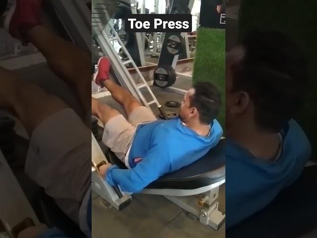 Toe Press | Grow your Calves | stubborn Calves | Improve your Calves | Mukesh Thakur