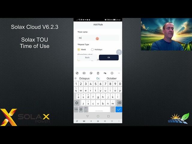 Basic TOU (Time of Use) Setup - Solax Cloud V6.X Tutorial Series