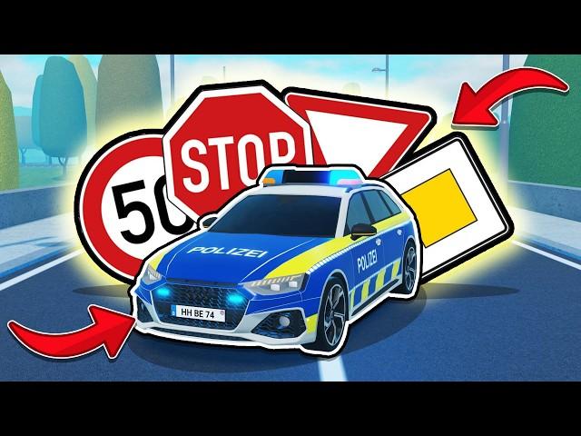 POLIZIST SEIN ABER ICH HALTE MICH AN DIE VERKEHRSREGELN in HAMBURG I Roblox Notruf Hamburg Deutsch