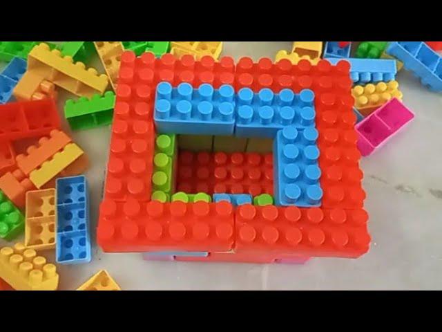 Satisfying DIY / Lego  House  ASMR/Building Blocks/ relaxation #asmr#asmrsounds#buildingblocks