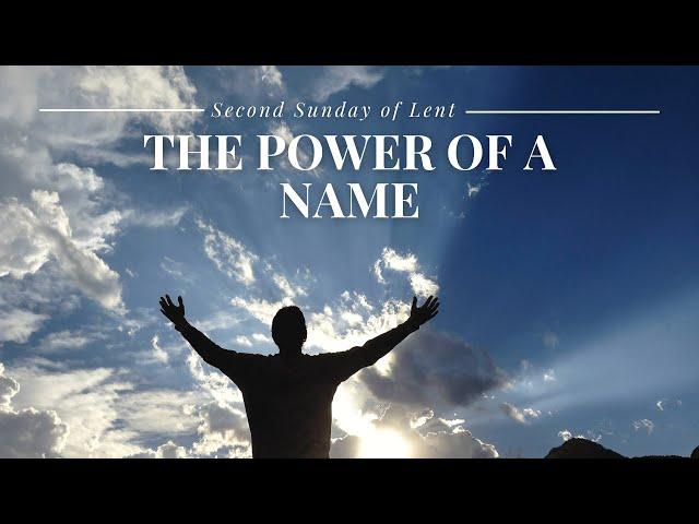 PB UMC Live Stream: February 28 - The Power of a Name