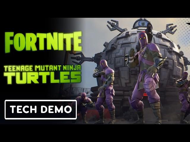 Fortnite X TMNT for Developers - Reveal and Tech Demo | Unreal Fest 2024