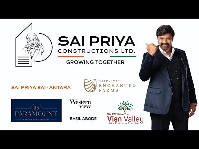 Open Villa Projects is associated with SaiPriya Constructions LTD: Plots, Farms,Villas & Apartments.
