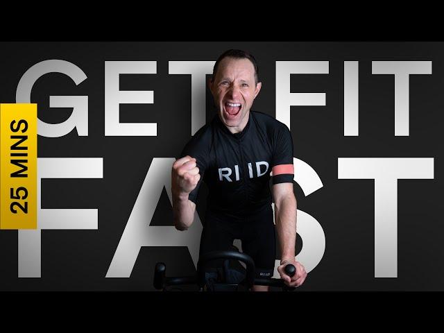 25 Minute Indoor Cycling Workout | Get Fit Fast