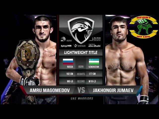 Jahongir Jumaev vs Amru Magomedov. UAE Warriors 17.10.2023