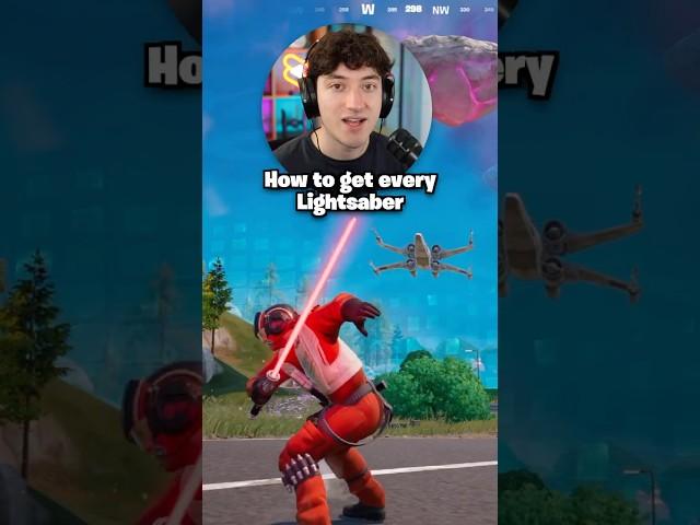 Every Lightsaber in Fortnite Star Wars!