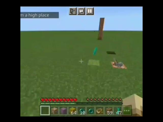 Doing mlg part 3 #minecraft #minecraftshorts #shorts