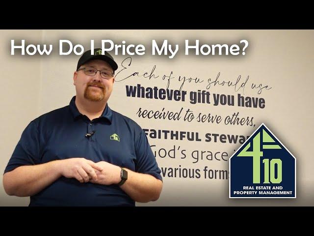 How Do I Price My Home to Sell?