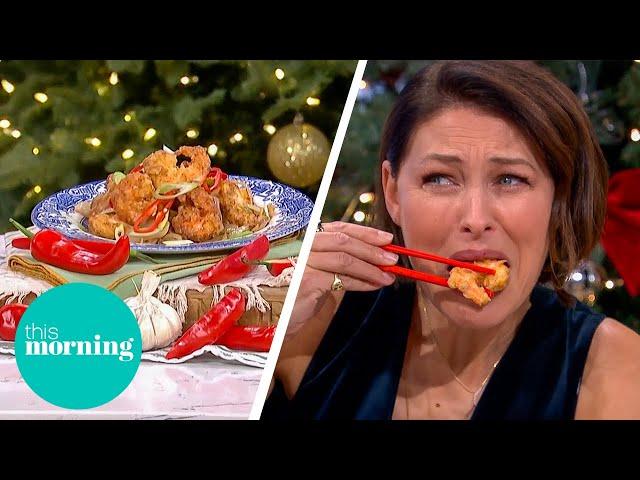 Gok Wan’s Chilli & Salt King Prawns With Udon Noodles | This Morning