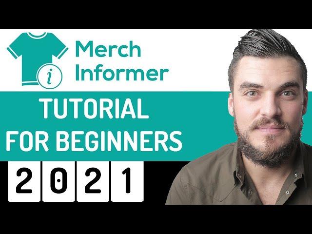 Merch Informer Tutorial for Beginners 2022 - How To Find Awesome Print On Demand Niches/Designs