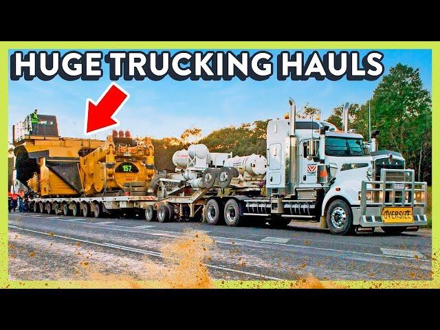 The HEAVIEST Trucking Hauls