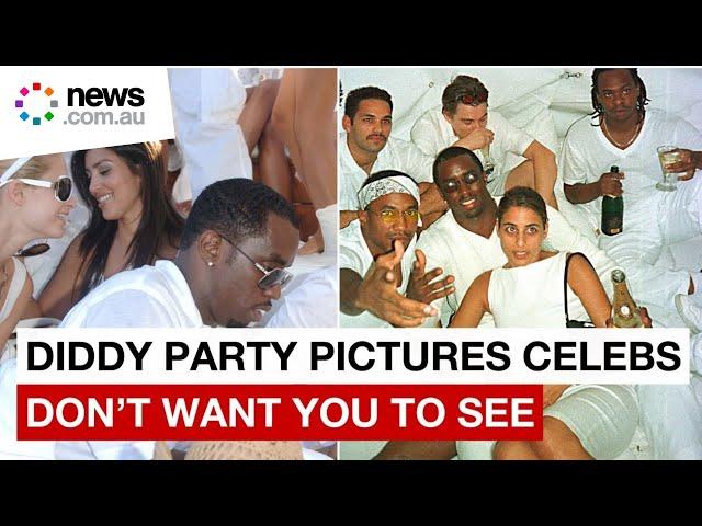 Diddy party pictures Hollywood celebs don’t want you to see