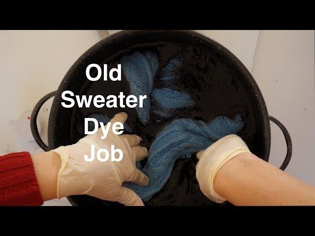 How to Overdye an Old Sweater // Casual Friday #3