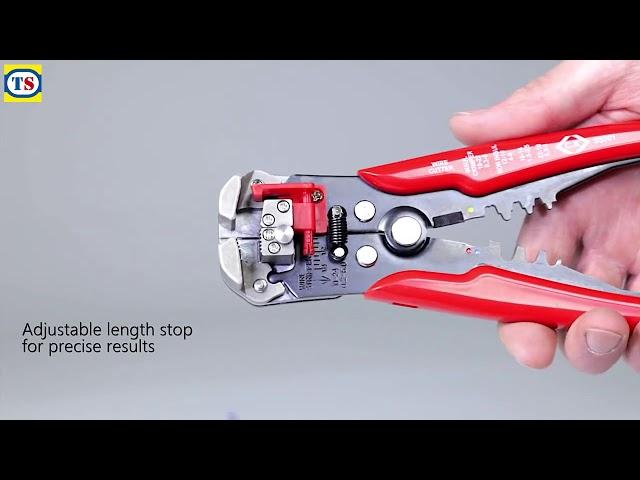 How To Use The C.K Automatic Wire Stripper | Toolstation